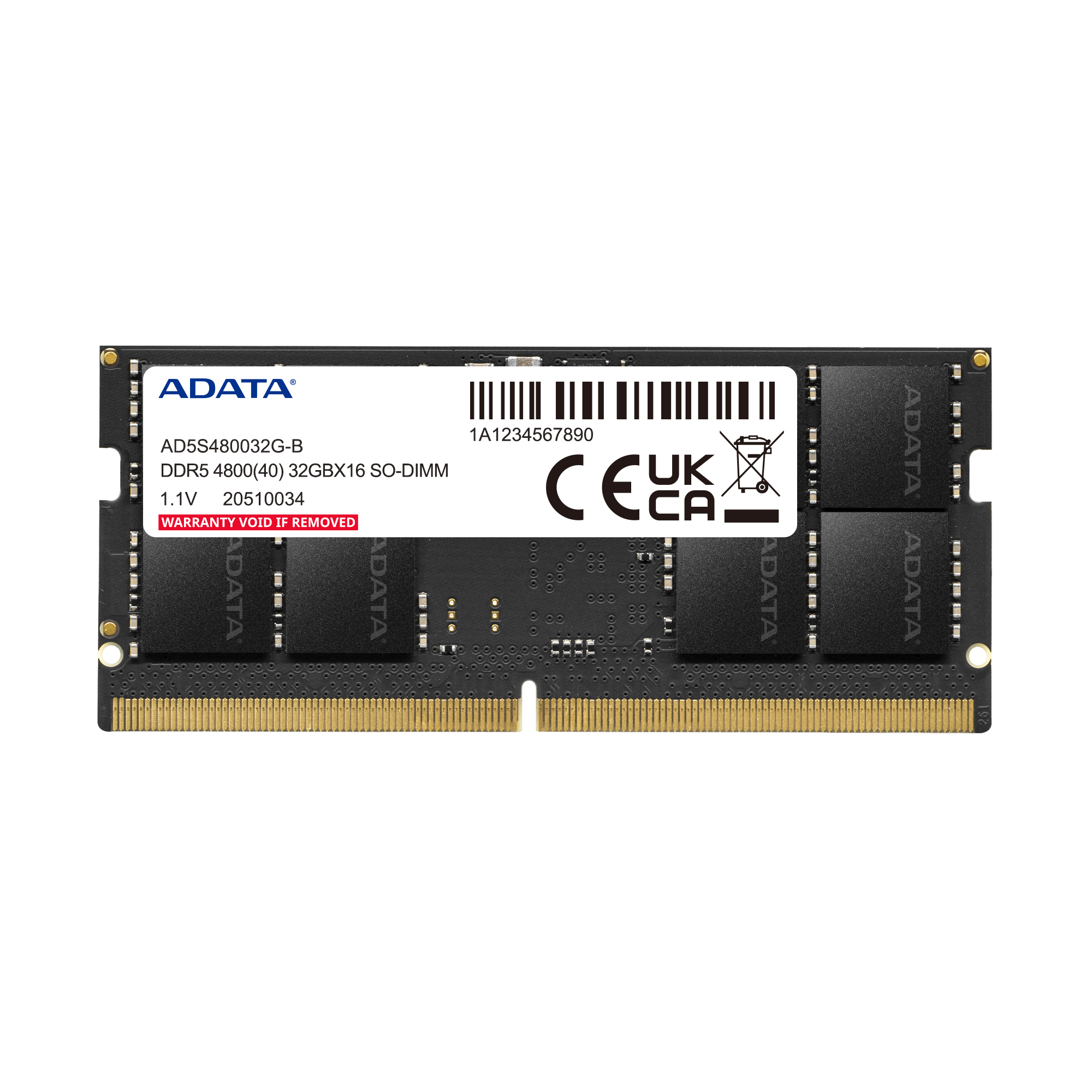 ADATA 32GB DDR5 4800 MHz SO-DIMM Laptop Memory - Image 7