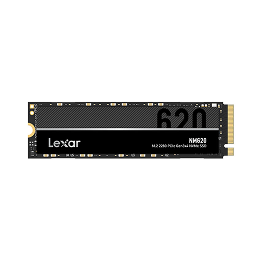Lexar NM620 512GB M.2-2280 PCIe 3.0 x4 NVMe SSD (LNM620X512G-RNNNG) - Image 3