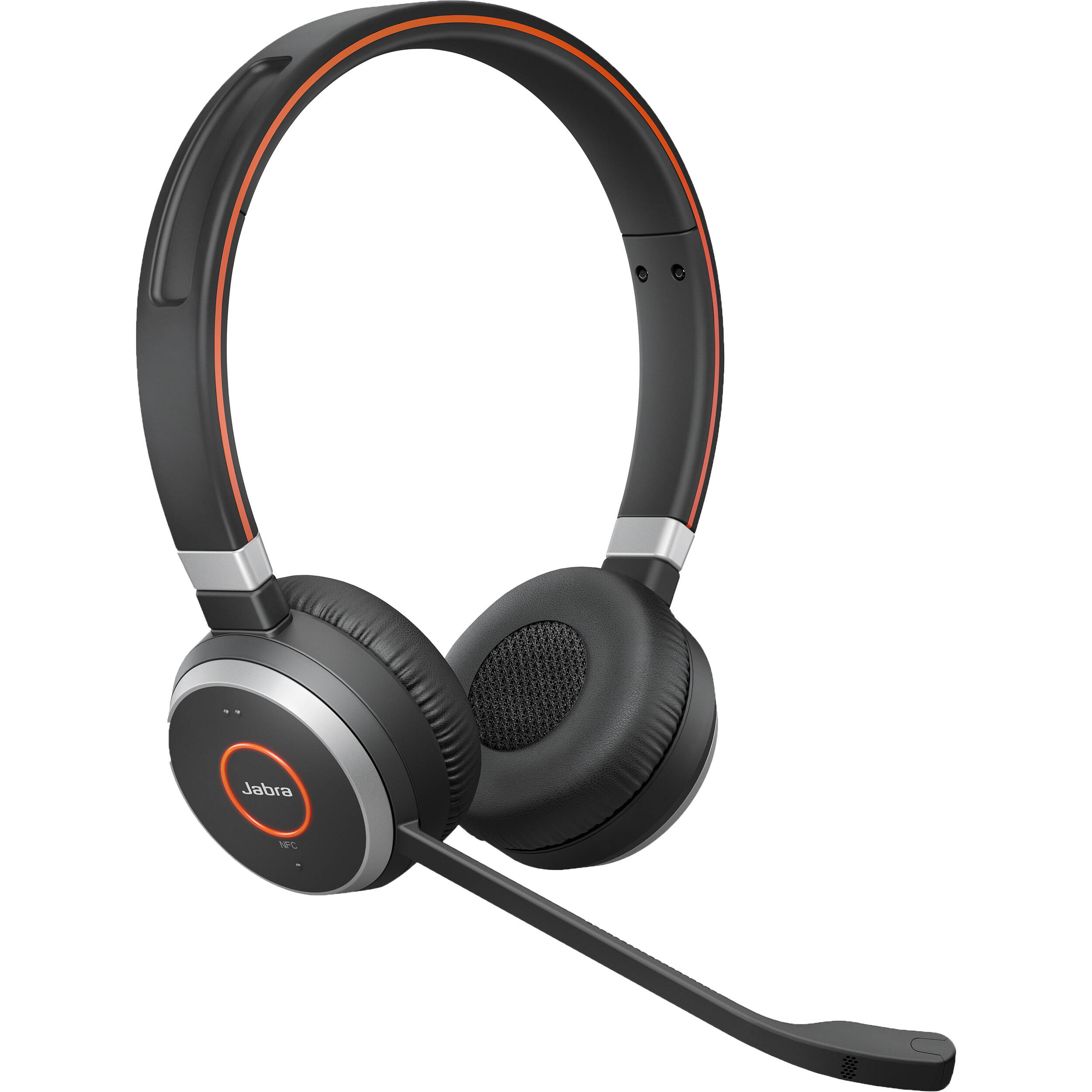 Jabra Evolve 65 SE MS Stereo Headset with Link380a USB-A dongle and charging stand (6599-833-399) - Image 5