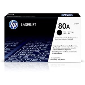 HP 80A Black Original LaserJet Toner Cartridge