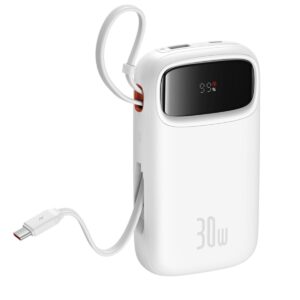 Baseus Qpow 2 30W 20000mAh Powerbank, White