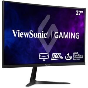 ViewSonic VX2718-PC-MHD 27-Inch FHD 165Hz 1500R Curved Gaming Monitor