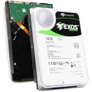 Seagate Exos X16 16TB 3.5" Hard Drive (Pullout, Tested)