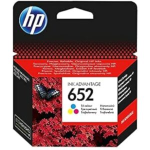 HP 652 Tri-Color Original Ink Advantage Cartridge