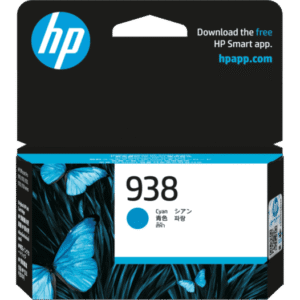 HP 938 Cyan Original Ink Cartridge