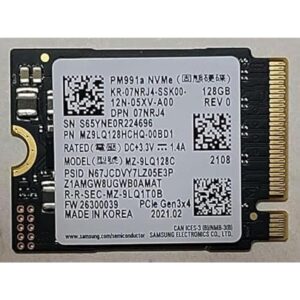 Samsung PM991 (MZ-9LQ128C) 128GB M.2 NVMe SSD - Single Cut (Pullout, Tested)