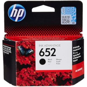 HP 652 Black Original Ink Advantage Cartridge