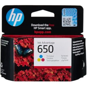 HP 650 Tri-Color Original Ink Cartridge