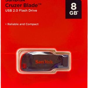 SanDisk Cruzer Blade 8GB USB 2.0 Flash Drive