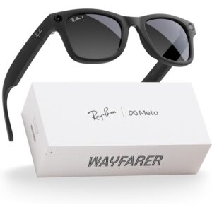 Meta Rayban Wayfarer T150 F-Black L-Graphite Smart Glasses (RW4006)