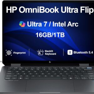 HP OmniBook Ultra Flip 14-FH0013DX Core Ultra 7-256V 16GB RAM 1TB SSD 14" 3K OLED Touch Windows 11 Home