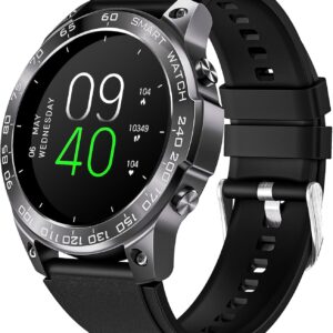 Havit ClassicEdge Leather Strap Smart Watch HV-M9064