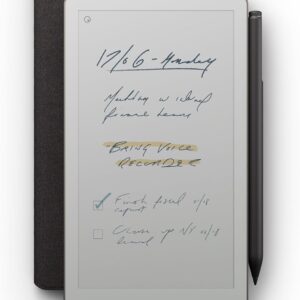 Remarkable Paper Pro 7.3", Colour E-Ink with Marker and Book Folio