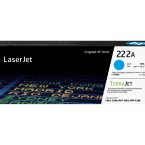 HP 222A Cyan Original LaserJet Toner Cartridge
