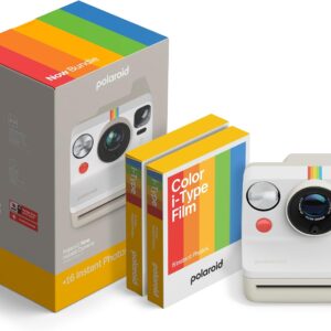 Polaroid Now+ Generation 3 White + Color Film Bundle (8 Photos)