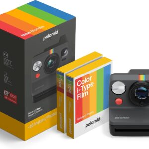 Polaroid Now+ Generation 3 Black + Color Film Bundle (8 Photos)