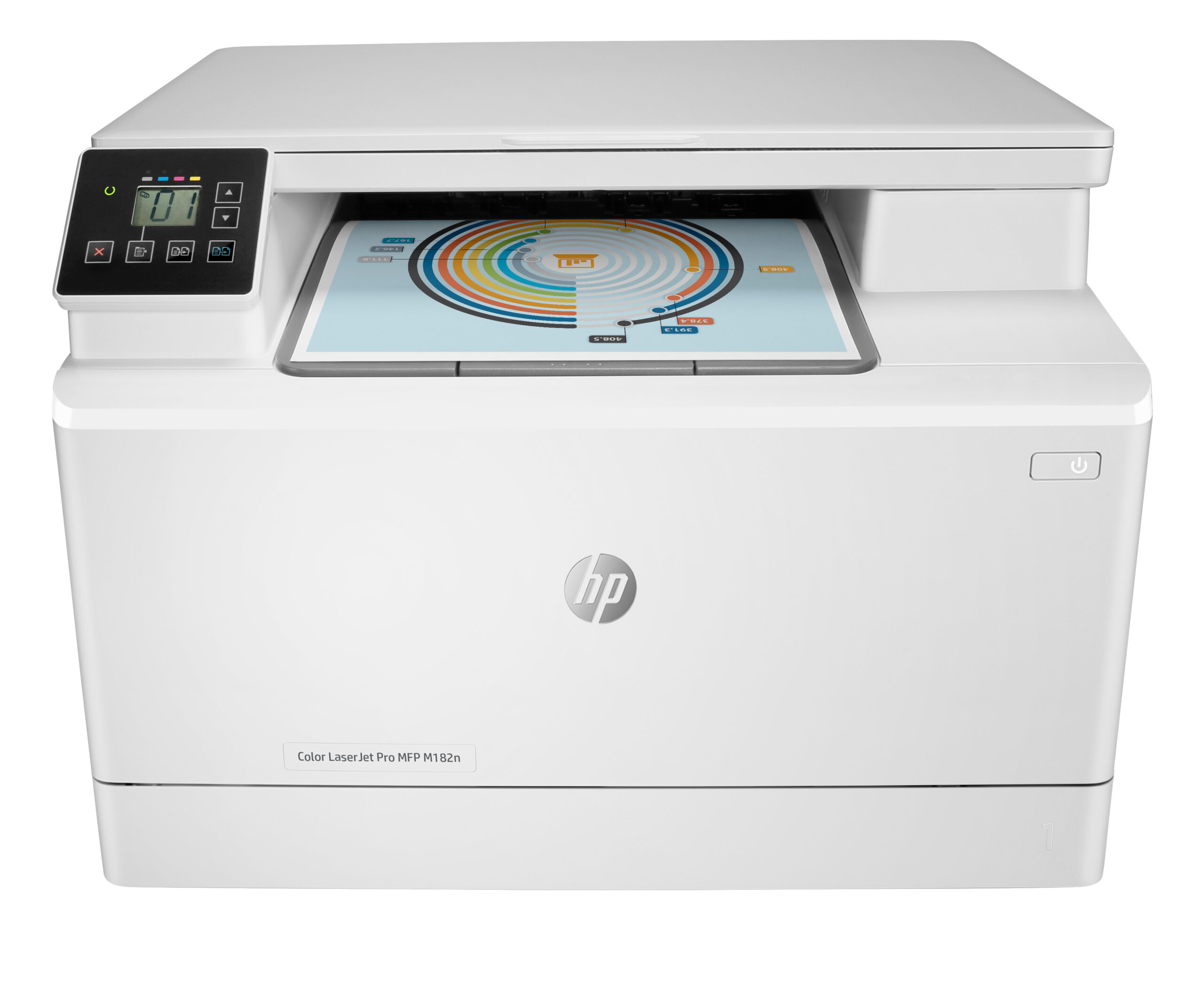 HP LaserJet 182n, Color Laser Printer with Network Connectivity