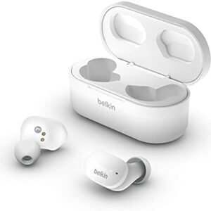 Belkin SoundForm True Wireless Stem Earbuds with Wireless Charging