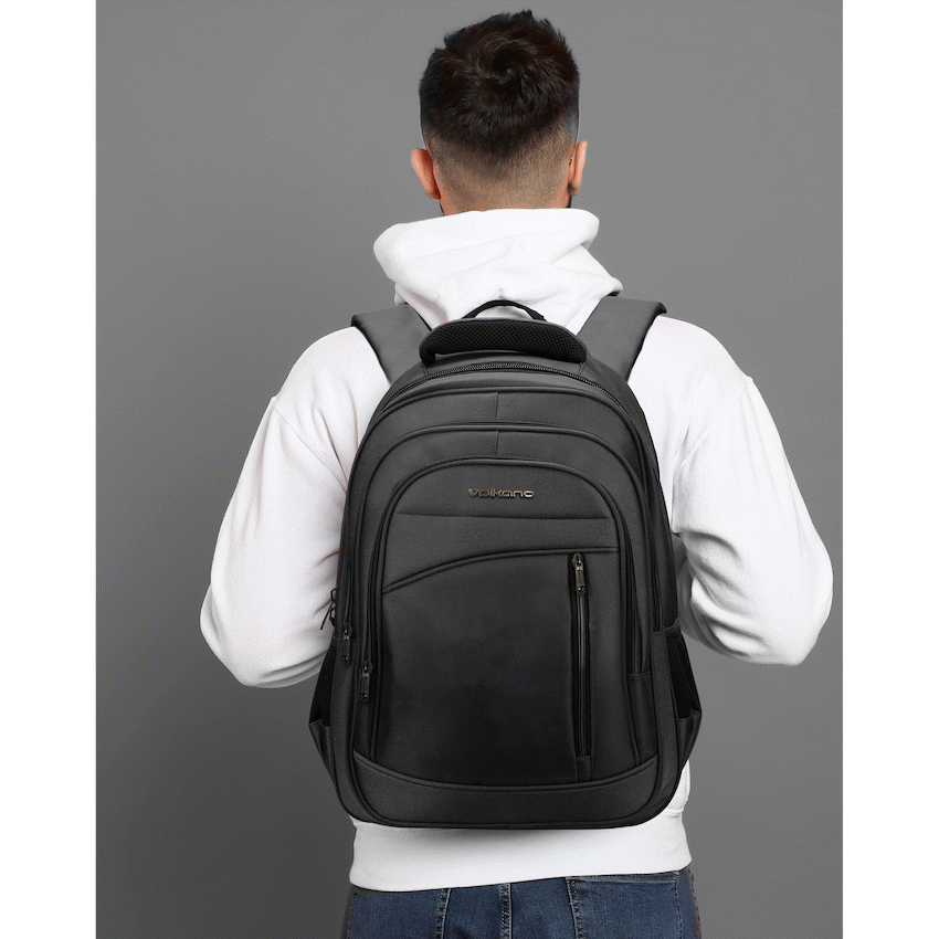 Volkano 15.6 Inch Laptop Backpack Black (VK-9299-BK) - Image 2