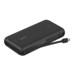 Belkin 20K Power Bank USB-C 30W PD 1x12W USB-A Black