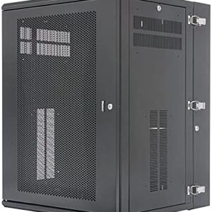 Panduit PanZone 18RU Wall Mount Cabinet Black
