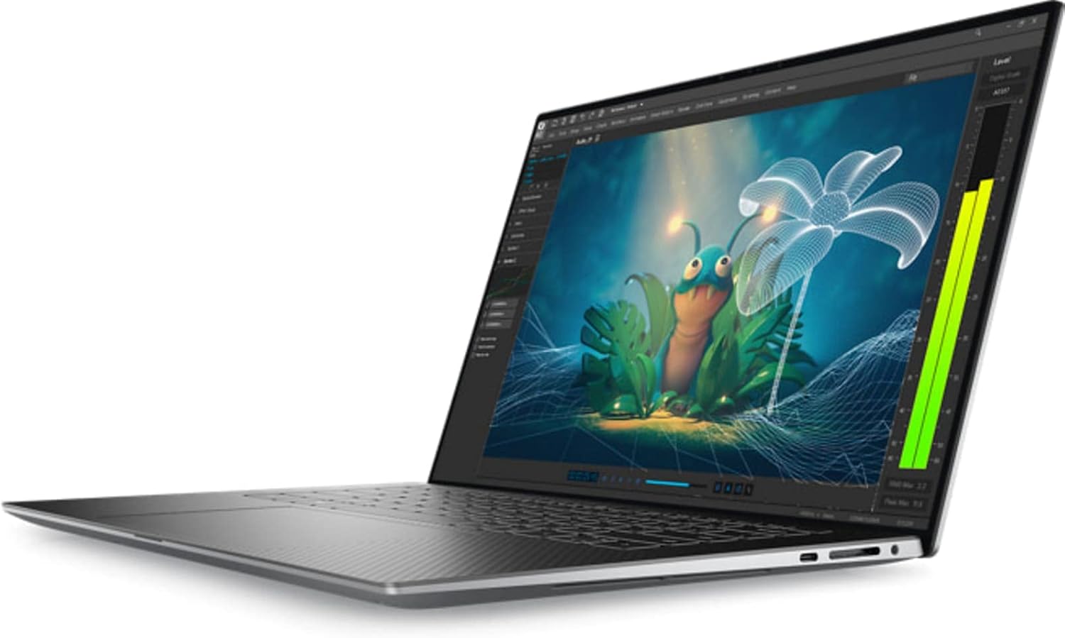 Dell Precision 5570 Intel Core i7 12th Gen 16GB RAM 512GB SSD RTX A1000 4GB 15.6" 4K Touchscreen (Grade A) - Image 3