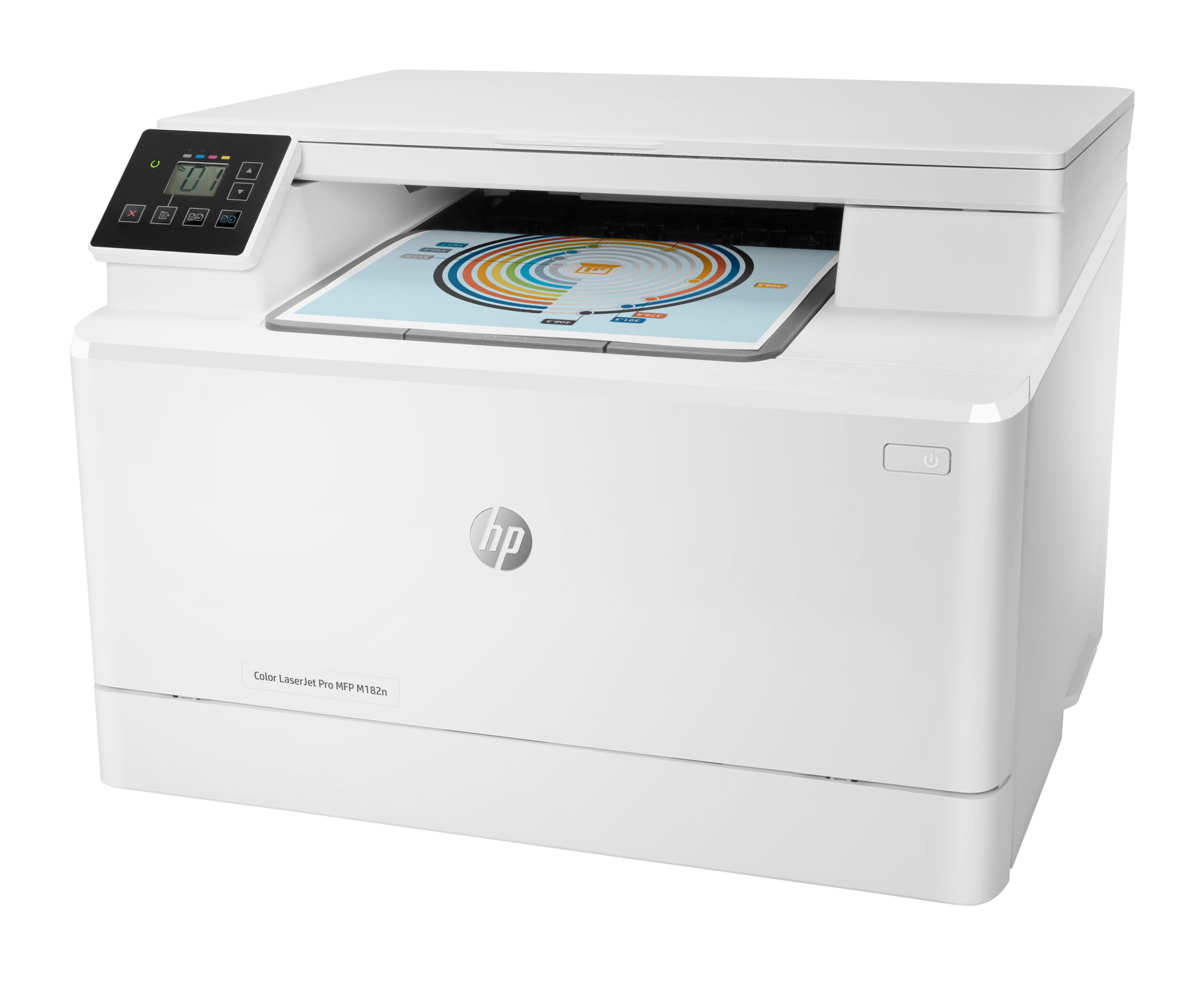 HP LaserJet 182n, Color Laser Printer with Network Connectivity - Image 3