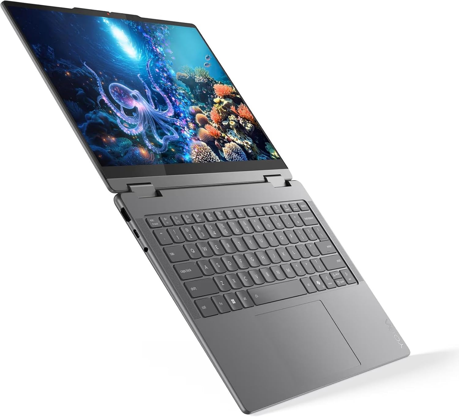 Lenovo Yoga 7 2-in-1 14ILL10 Intel Core Ultra 7 256V 16GB RAM 1TB SSD 14″ 2.8K OLED Touchscreen Lunar Grey (83JQ000KUS) - Image 3