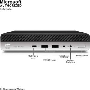 HP EliteDesk 800 G3 Mini Core i5-7th Gen 4GB RAM 128GB SSD (Ex-UK)