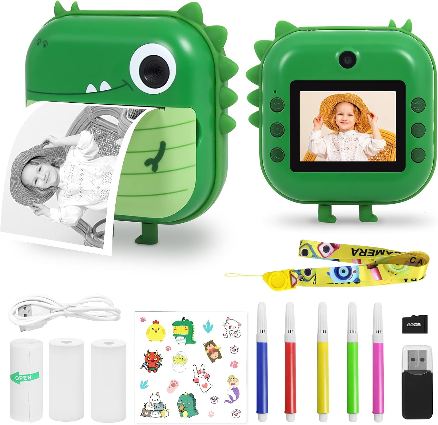 Kids Digital Instant Print Camera