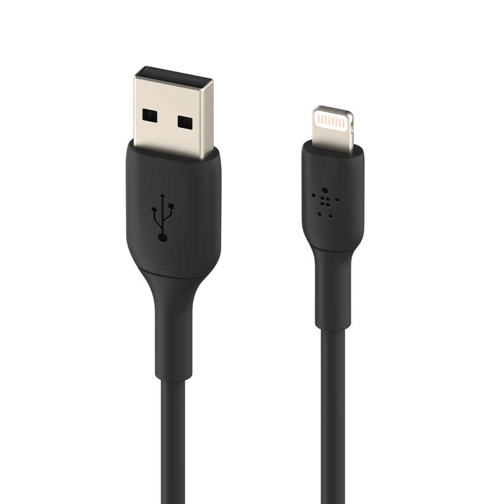 Belkin BOOST CHARGE Lightning to USB-A Cable 2-Pack Black