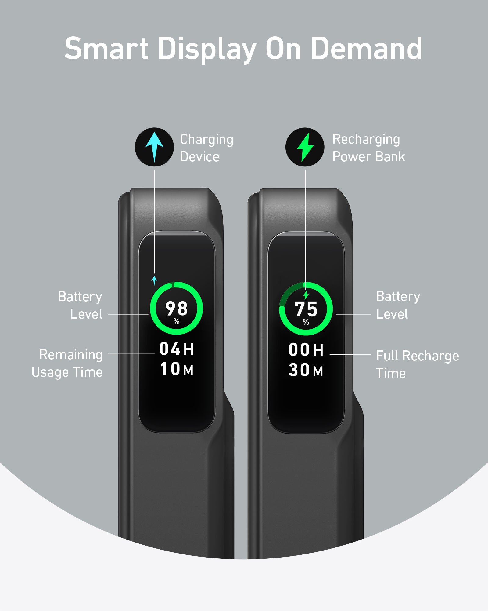 Anker Maggo Power Bank (10K, Magnetic Wireless) Black - Image 3
