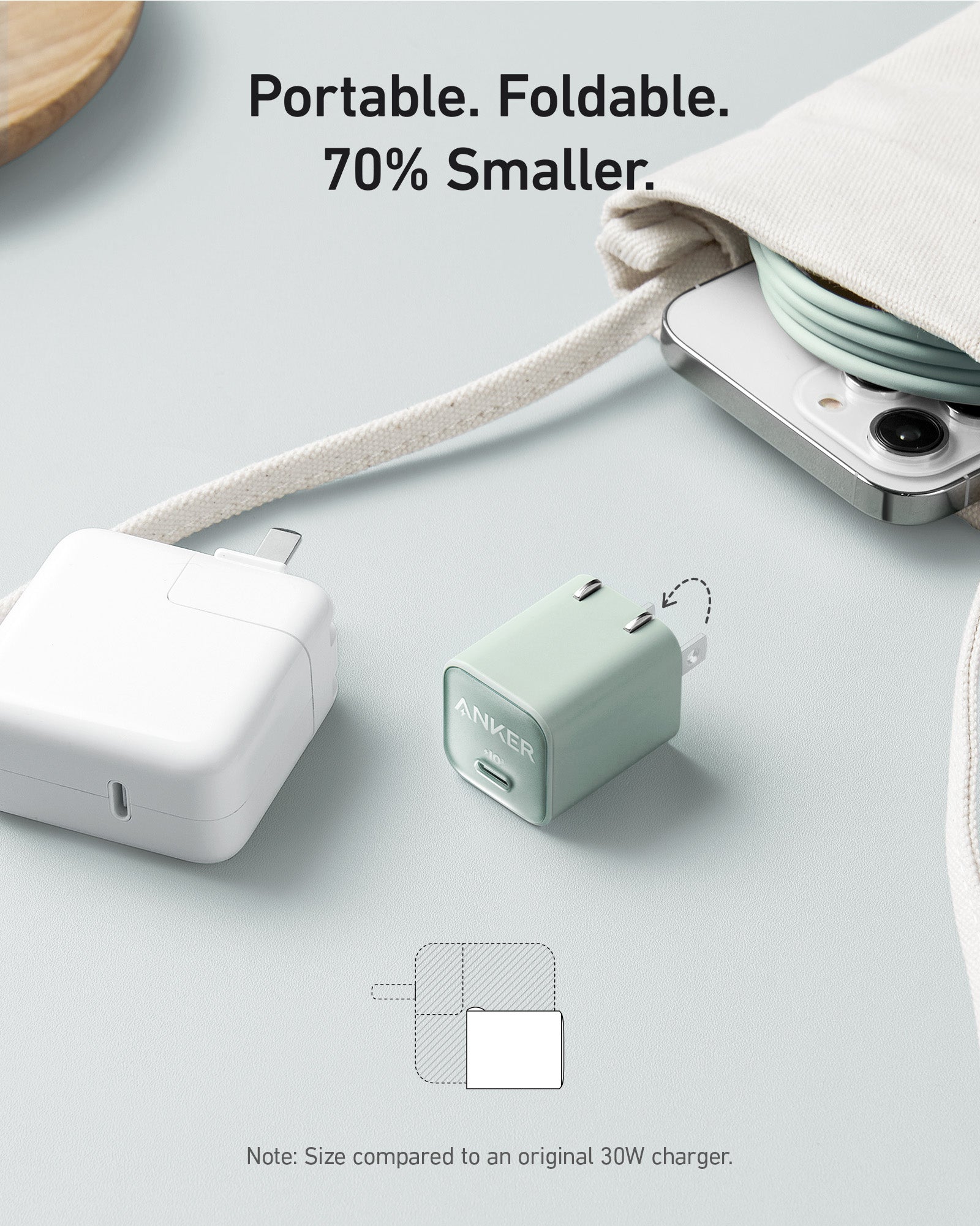 Anker Charger 30W 1C Black - Image 3