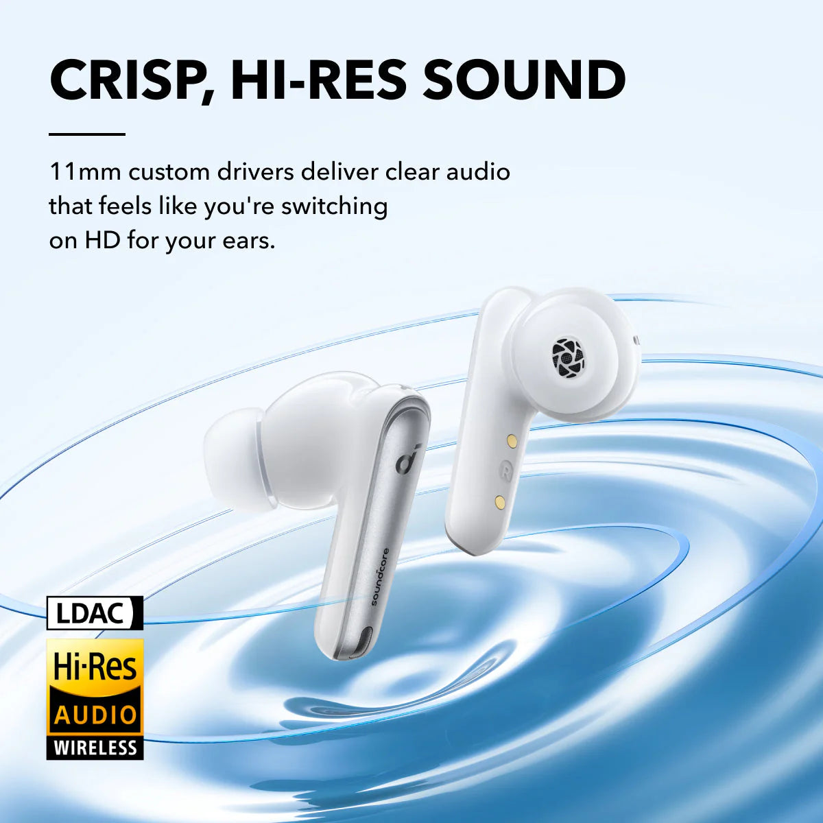 Soundcore Liberty 4 NC Earbuds White - Image 2