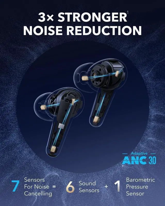Soundcore Liberty 4 Pro Earbuds Black - Image 3