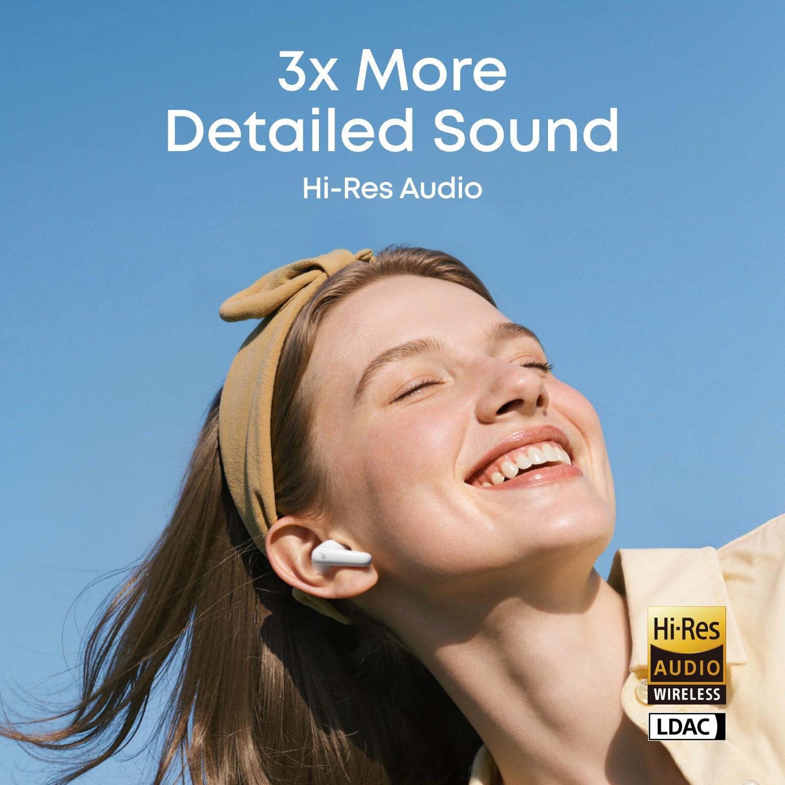 Soundcore R60i NC Earbuds White - Image 3