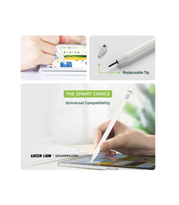 Green Lion Universal Pencil 2 White - Image 3