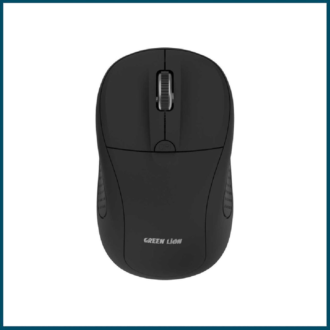 Green Lion G200 Wireless Mouse Black