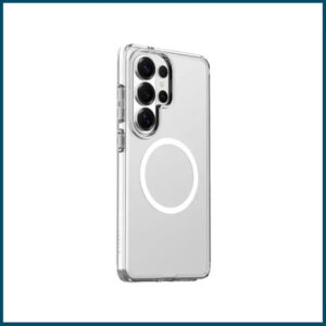 Levelo Allure PC Hard MagSafe Case For Samsung S26 Ultra Transparent