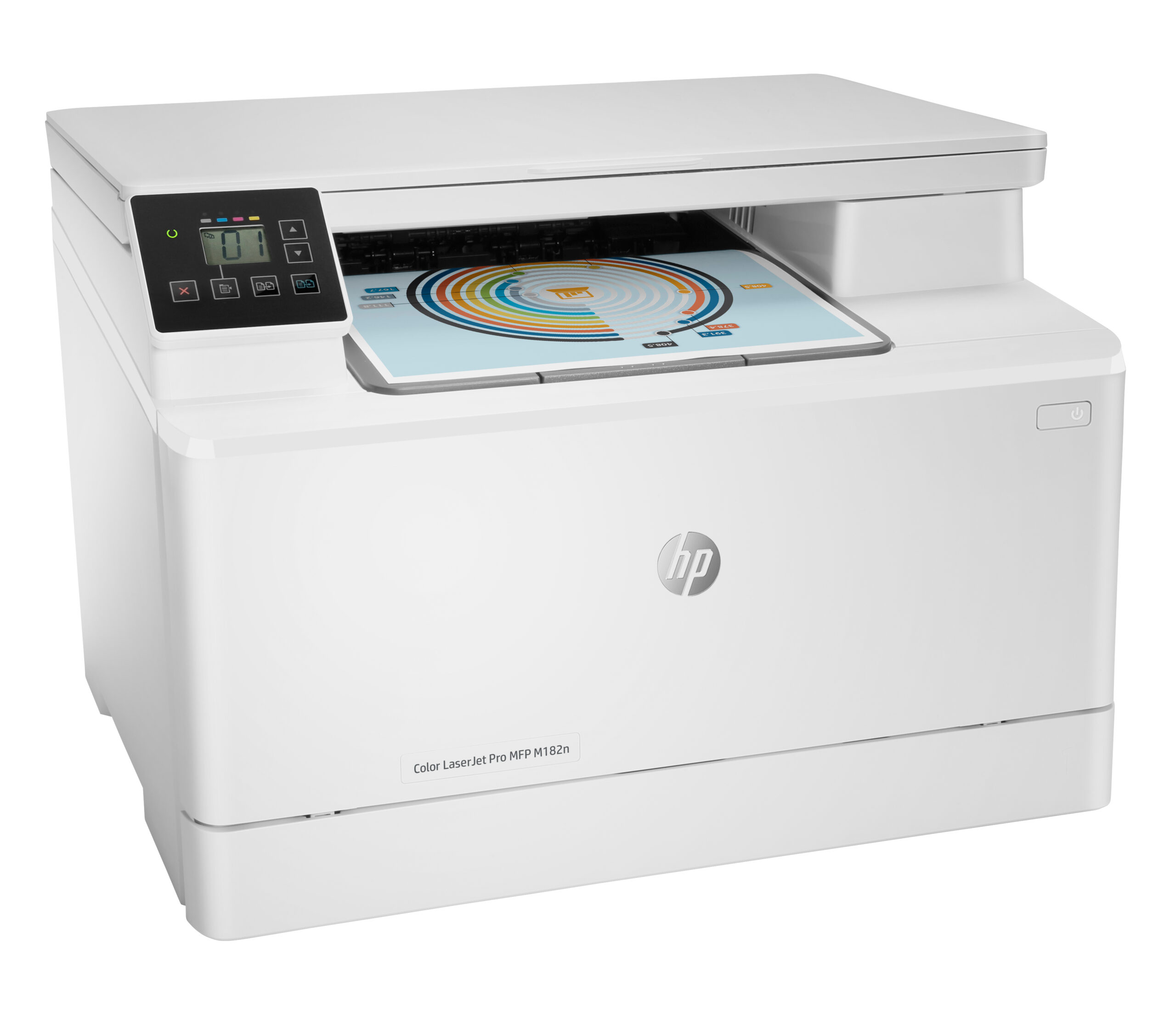 HP LaserJet 182n, Color Laser Printer with Network Connectivity - Image 2