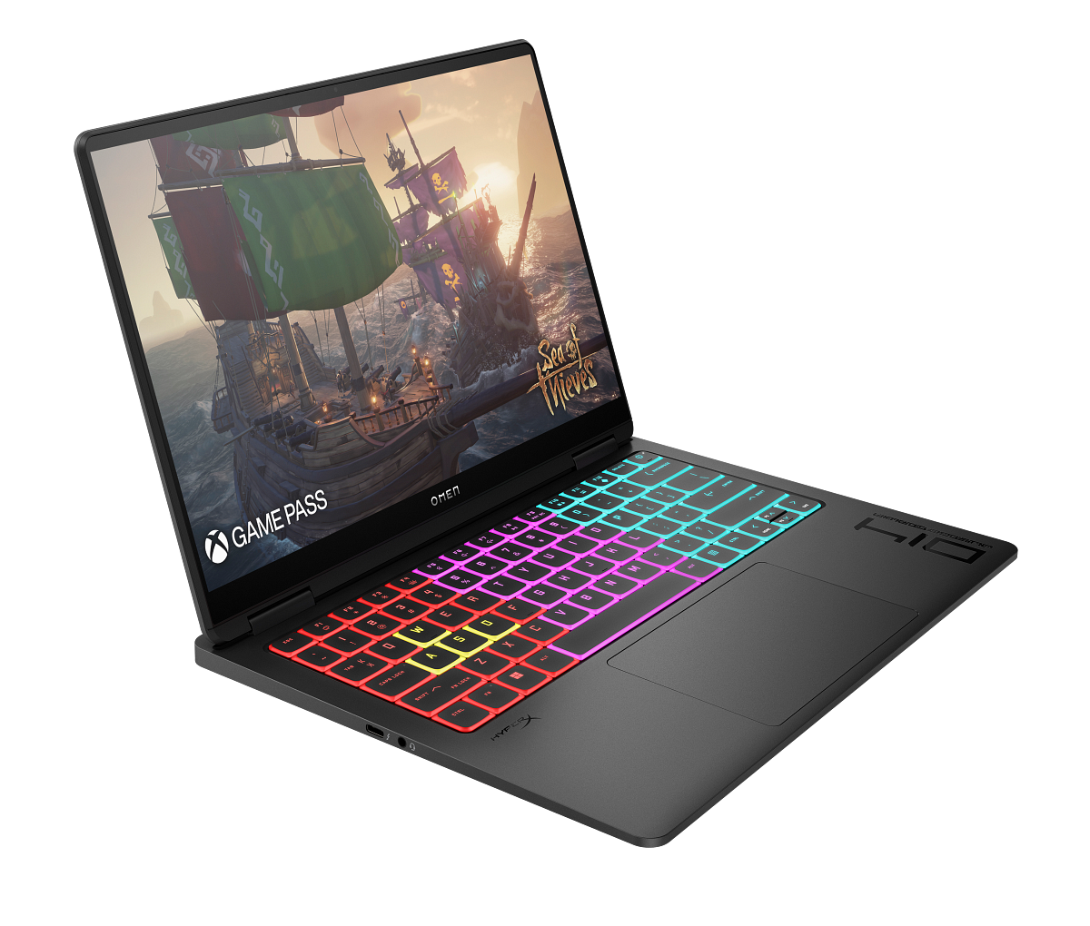 HP OMEN Transcend 14-fb1013dx Intel Core Ultra 7 255H 32GB RAM 1TB SSD 14″ 3K OLED 120Hz RTX 5060 8GB (B94GQUA) - Image 3