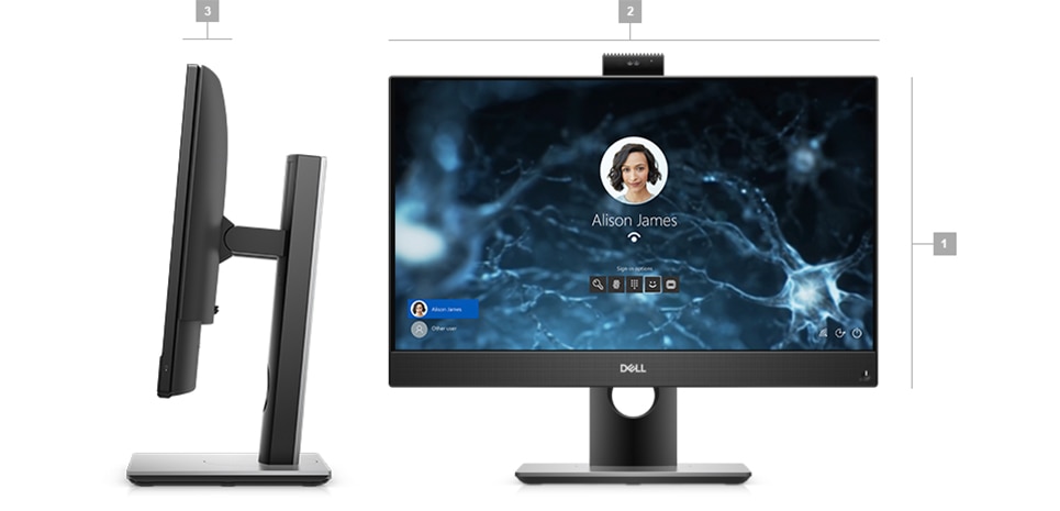 Dell OptiPlex 5490 All-in-One Core i7-10th Gen 16GB RAM 256GB SSD Touchscreen (Ex-UK)