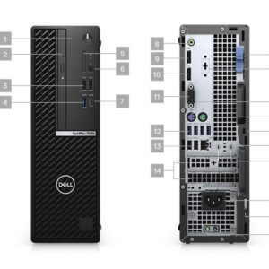 Dell OptiPlex 7090 Small Form Factor, Intel Core i5-10500, 16GB RAM, 512GB SSD