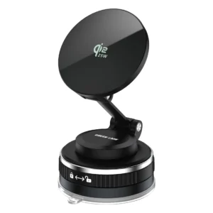 Green Lion Mag Volt Car Charger and Phone Holder Black