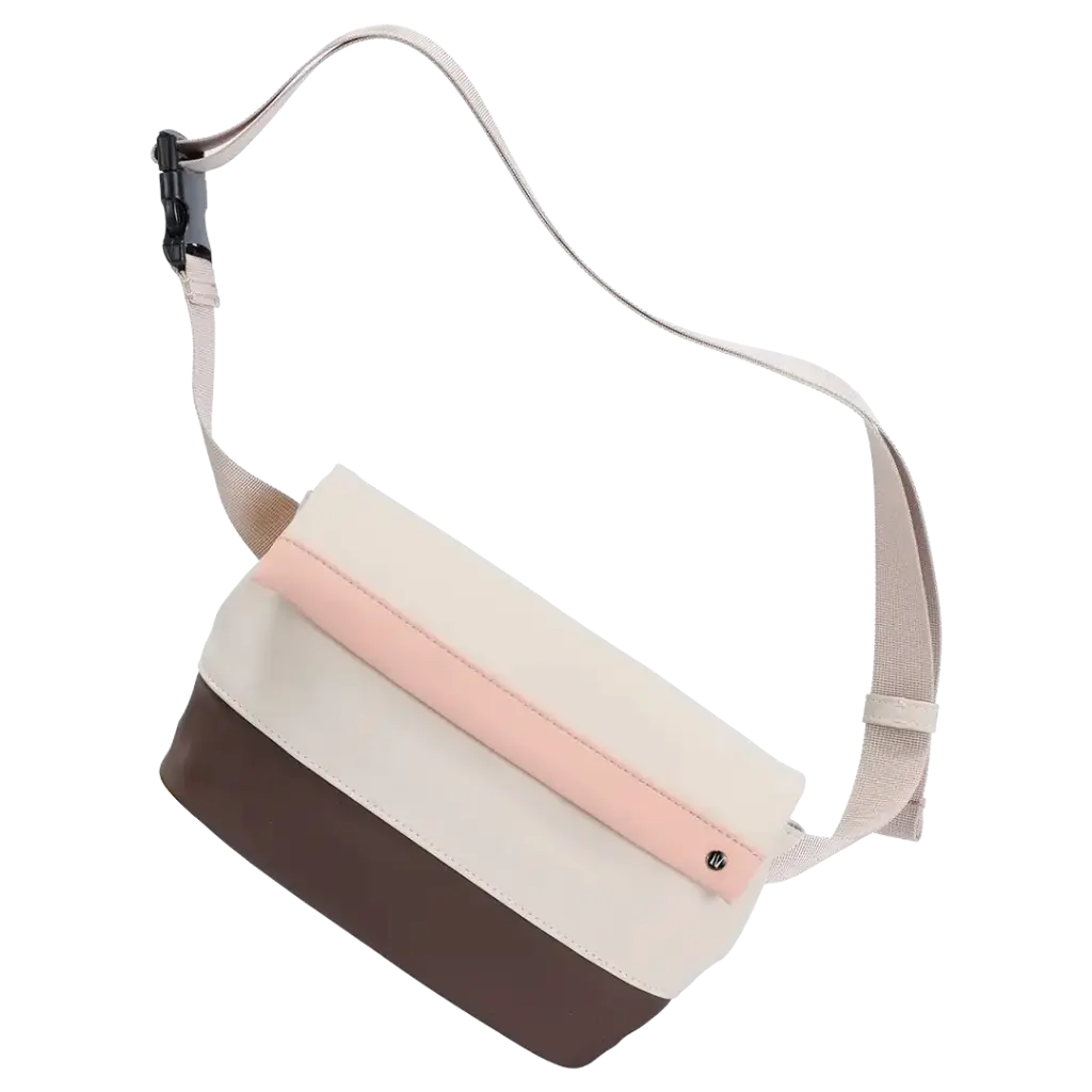 Levelo Ibiza Crossbody Waist Bag Blush Pink