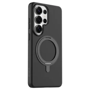 Levelo Iris Pro Magsafe Liquid Silicone Case For Samsung S26 Ultra Black