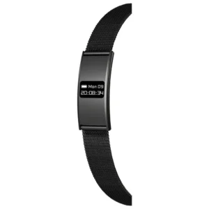 Porodo Smart Bracelet Fitness Tracker with Display App Black